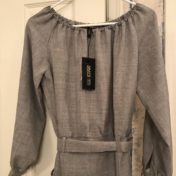 Rebecca Tatti Women’s Grey Dress Size S - Picture 4 of 6